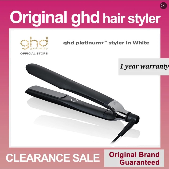 Ghd Platinum+™ Styler in Black - Professional Smart Hair Stylers เครื่องหนีบผม