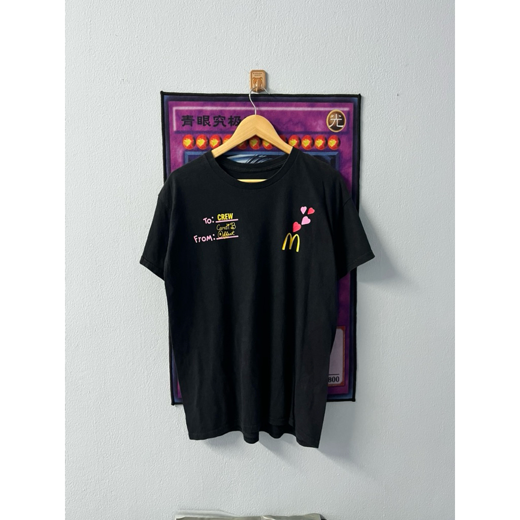 McDonald crew Cardi B Offset rapper t shirts