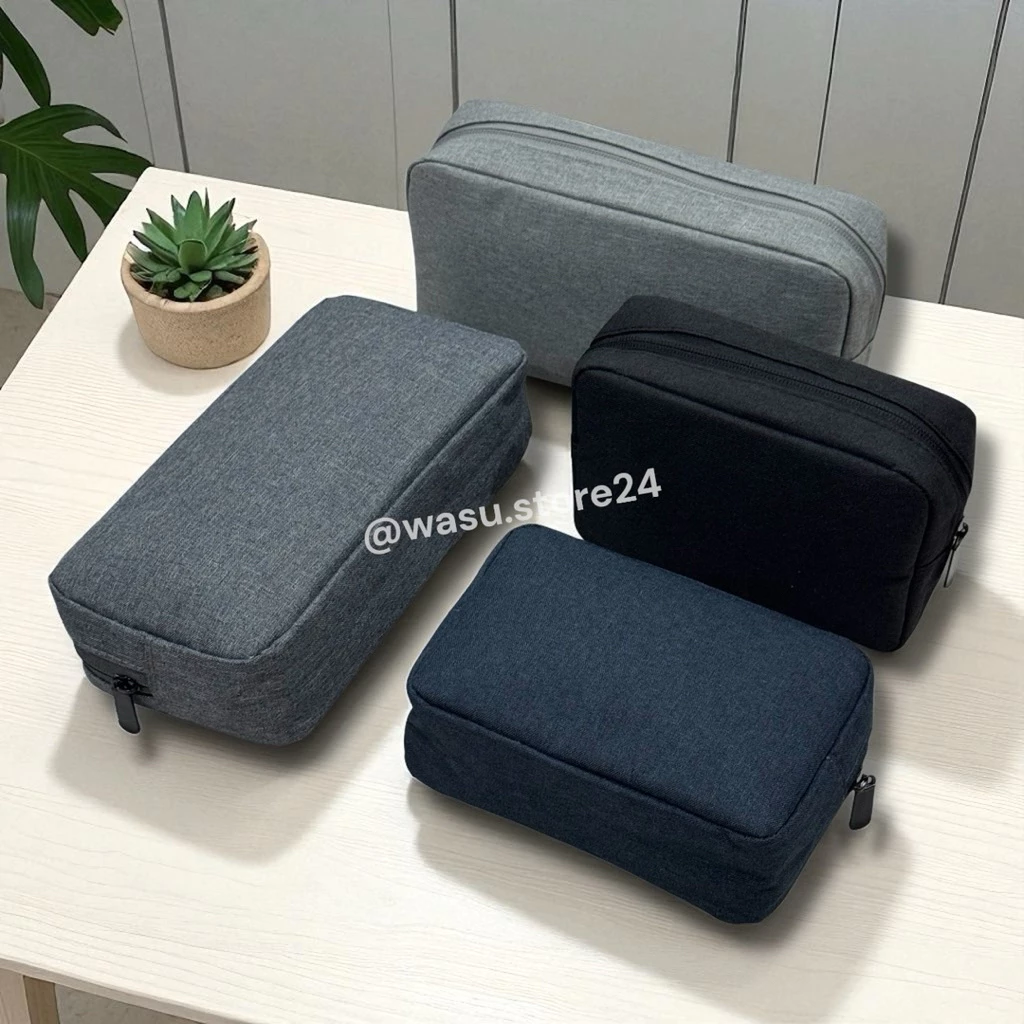 🔥พร้อมส่ง ใน 🇹🇭🔥 wasu.store24 WS069 กระเป๋าเก็บอุปกรณ์ 1 ซิบ ผ้าออกซ์ฟอร์ด กันน้ำ พกพาสะดวก จัดสรร thumbnail 8