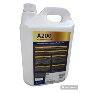 นิปปอนเพนต์ A200 ขนาด 5 ลิตร น้ำยาเคลือบเงาใสกันซึม สูตรน้ำ สำหรับทาพื้นชนิดทนทานต่อการเหยียบย่ำ