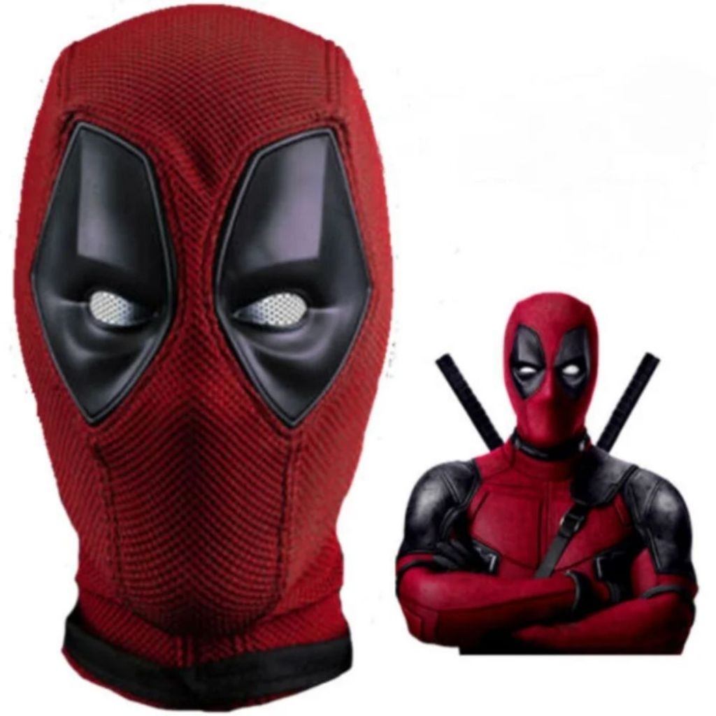 🛍️SUN RKT🛒หมวกหน้ากาก Deadpool mask closplay สวมใส่ทำกิจกรรมปาร์ตี้ - รูปที่ 2