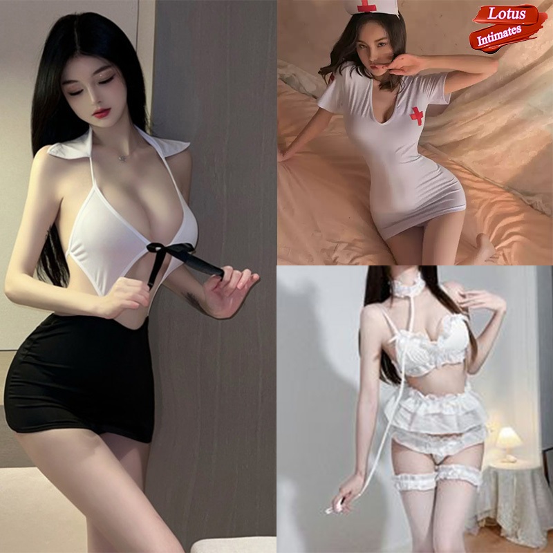 🔥จัดส่งตลอด 24 ชั่วโมง🔥 ชุดคอสเพลย์นักเรียน ชุดบอดี้สูทแฟชั่น ชุดนักเรียนคอสเพลย์ ชุดชั้นในเซ็กซี่ N