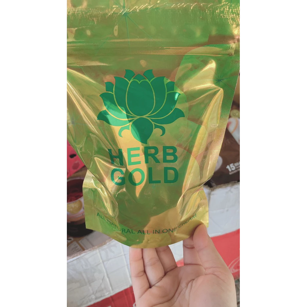 Herb Gold เฮิร์บ โกลด์. รีฟิว ครีมเดี่ยว สมุนไพรธรรมชาติบำรุงผิวหน้า ฟื้นฟู บำรุงผิว ขนาด 30 มล. (1 กระปุก)