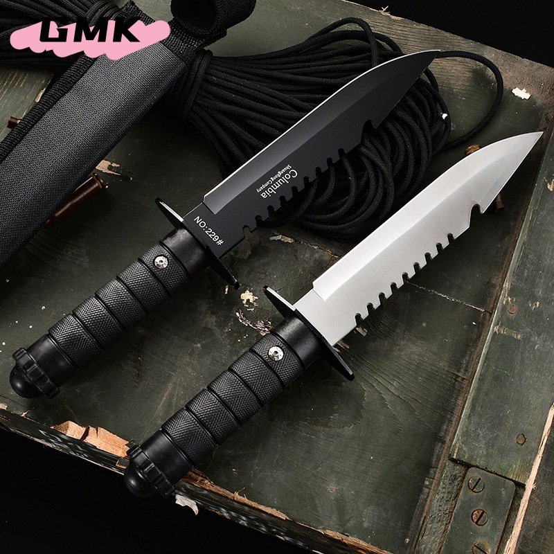 อุปกรณ์เดินป่า KNIFE X-301 มีดเดินป่าด้ามตรง มีดพกพา (11.5 นิ้ว) มีดแคมป์ปิ้ง ฟรีซองเก็บมีดอย่างดี G3222