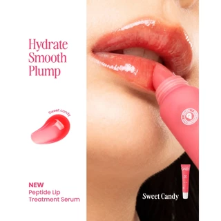 [ลดหั่นครึ่ง 1 ชิ้น สี SWEET CANDY ] OABS Kiss of Care ลิปเซรั่ม Peptide Lip Treatment Serum 10ml