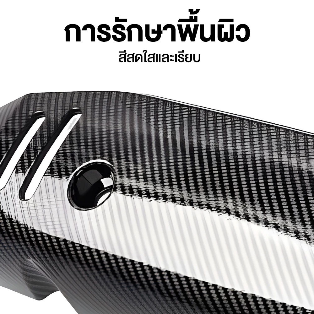 กันร้อนท่อ ลายเคฟล่า Honda Giorno+ thumbnail 7