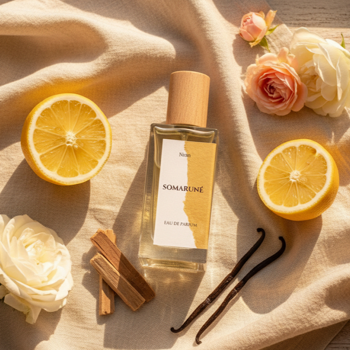 น้ำหอม Niran กลิ่น SOMARUNÉ (ส้มอรุณ) ขนาด 10ml และ 50 ml  (นิรันดร์) *ใครไม่ชอบกลิ่นส้มหนีไปป!
