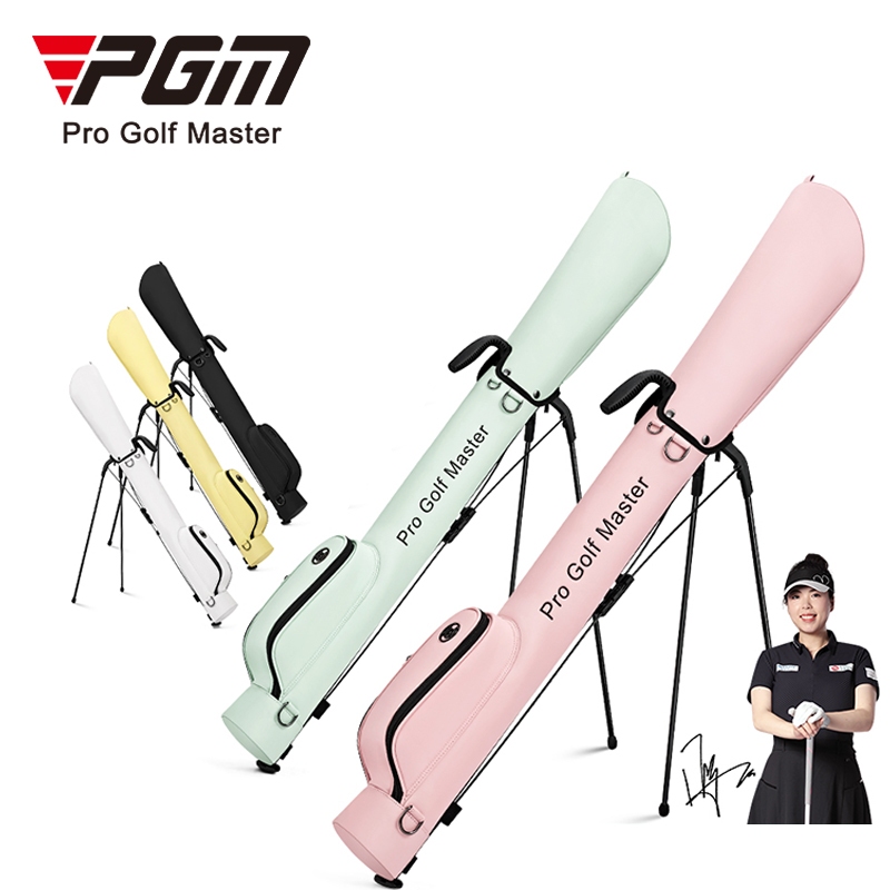 11GOLF PGM QIAB033 ถุงกอล์ฟสำหรับผู้หญิง แบบพกพา Lightweight แบบมีขาตั้ง