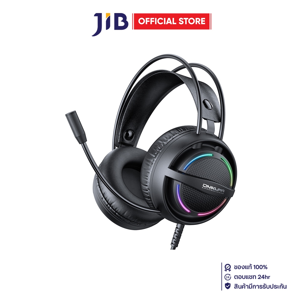 HEADPHONE (หูฟัง) ONIKUMA X88 - BLACK
