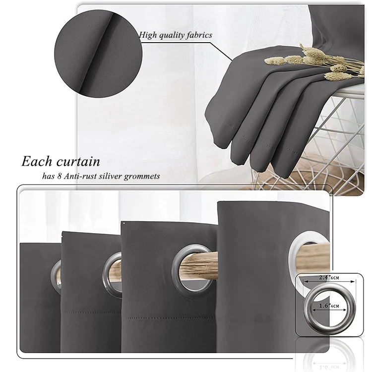 แนะนำ ผ้าม่าน ผ้าม่านทึบแสง กันร้อน ม่านหน้าต่าง ผ้าม่านประตู ทึบกันแสงUV ผ้าม่านกั้นห้อง กั้นแอร์ได้  ห่วงตาไก่  ผ้าสวยงาม มีนน ราคาพิเศษ มีเก็บเงินปลายทาง