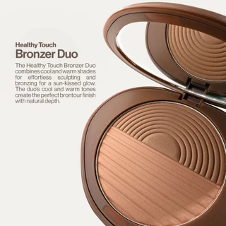 Sunnies Face Healthy Touch Bronzer Duo [บรอนเซอร์ฝุ่นสองเฉดสี]
