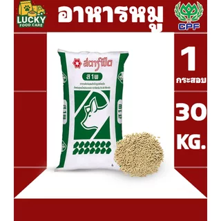 สตาร์ฟีด ส1พ อาหารหมูสำหรับหมูน้ำหนัก15kgขึ้นไป ขนาดกระสอบละ 30 KG.