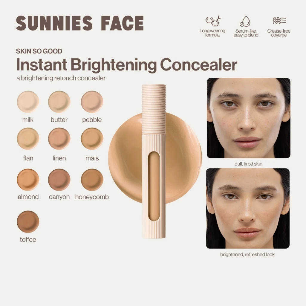 Sunnies Face Skin So Good Instant Brightening Concealer [คอนซีลเลอร์เพื่อผิวกระจ่างใสและยกกระชับ]