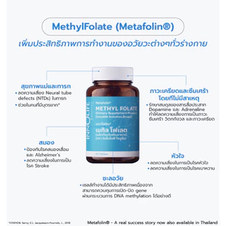 LIVMORE MethylFolate โฟลิกเตรียมตั้งครรภ์ บำรุงไข่ ท้องยาก | ดูดซึมทันที | ดีกว่า Folic acid ทั่วไป