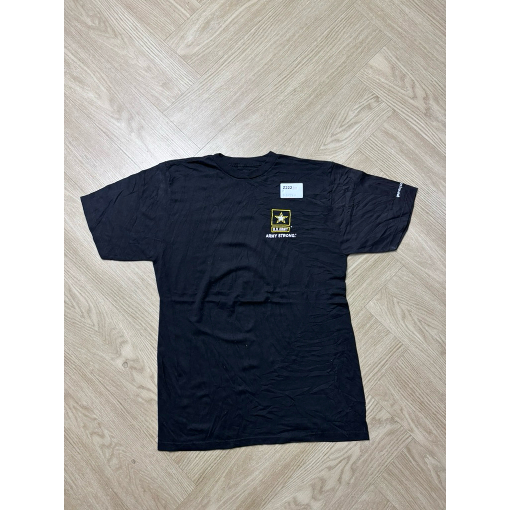 (ไซส์ M) อก20.5  ยาว29.5   เสื้อยืดทหารอเมริกาแท้ US Army Navy Air Force USMC ลายพราง สกรีนแนว ทหาร 