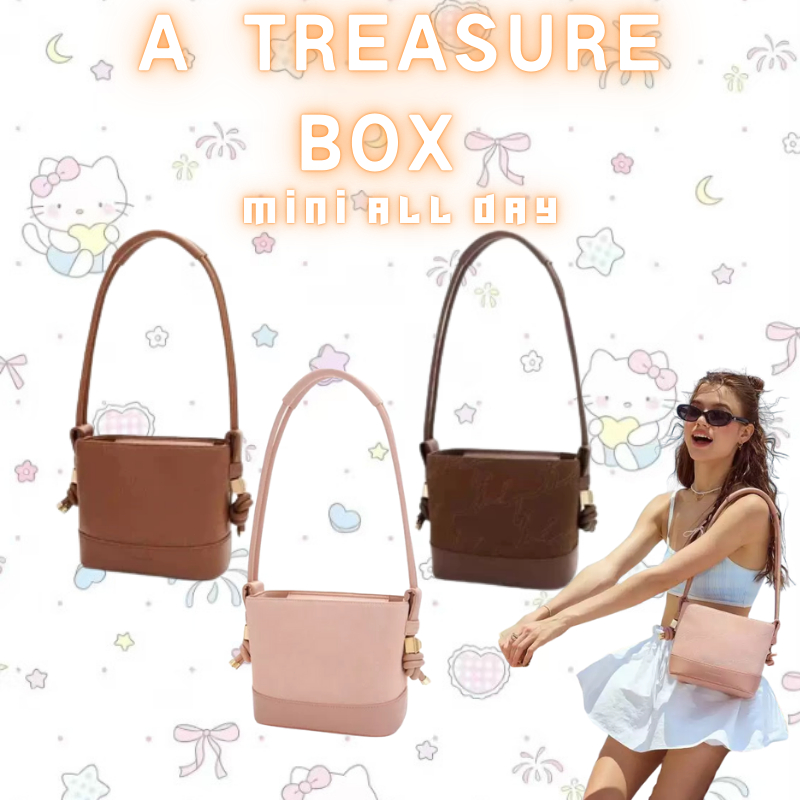 [💯ของแท้] A Treasure Box MINI ALL DAY Bag กระเป๋าสะพายไหล่ 🚚พร้อมส่ง