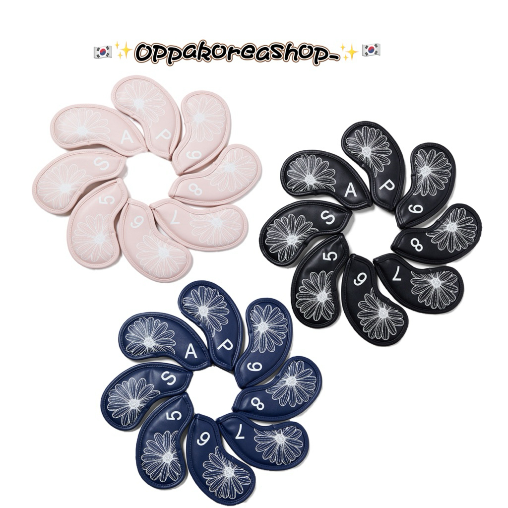 🇰🇷✨Mardi Golf  IRON COVER SET MARDI FLOWER⛳️ ✨🇰🇷