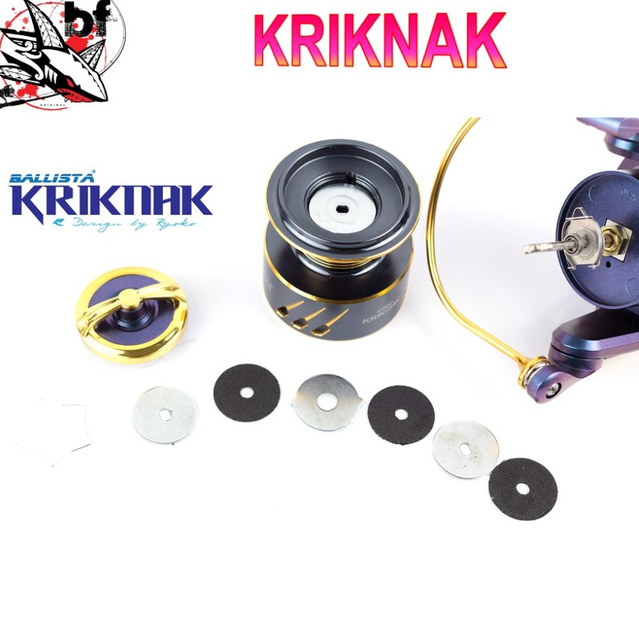 รอกสปินนิ่ง BALLISTA  KRIKNAK อัตราทด 6.2.1 ลูกปืน 5+1 - รูปที่ 6