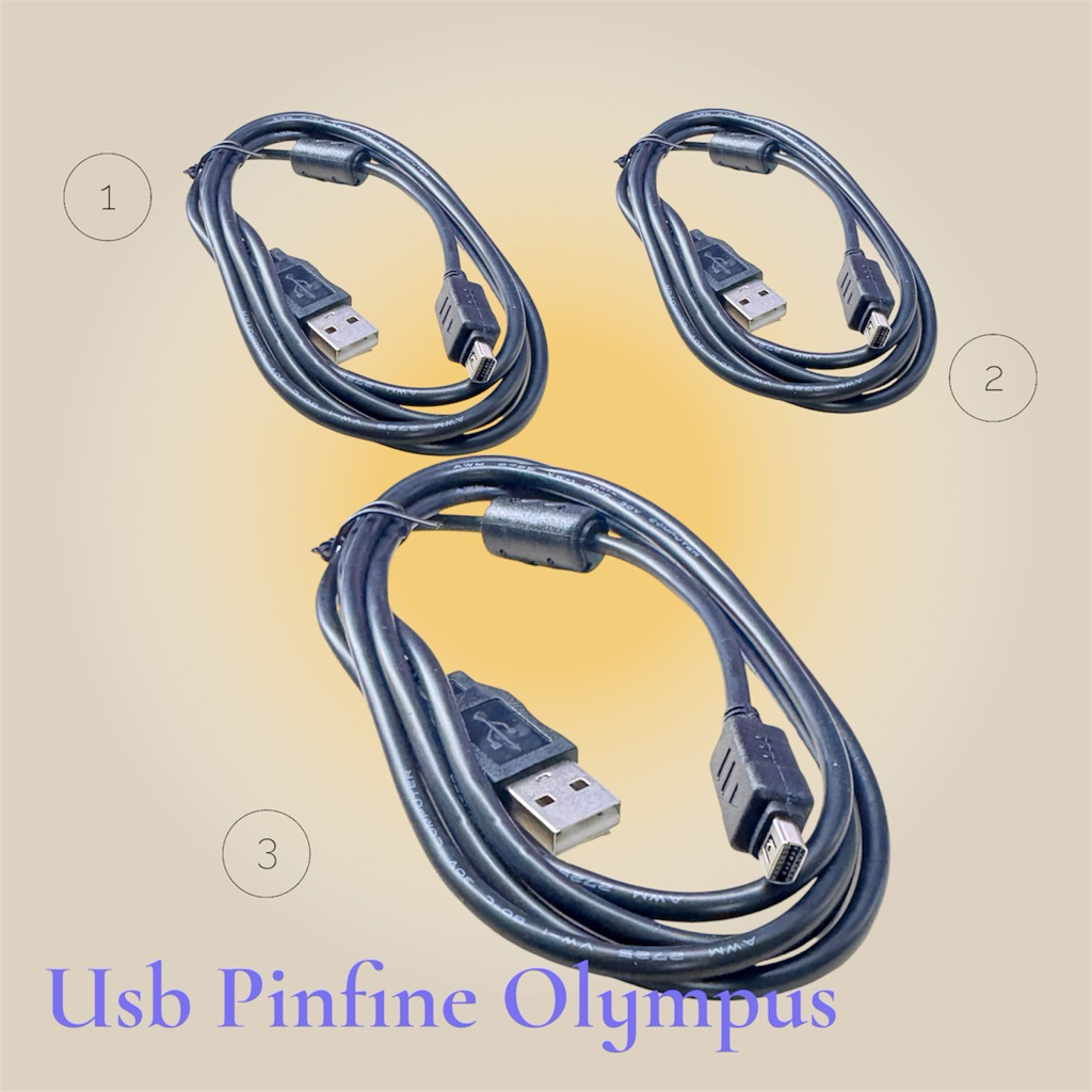 สายชาร์จ USB สายไฟสำหรับ CB-SB5/6/8 Olympus TG-1 TG-310 TG-320 TG-610 TG-620 TG-810 TG-820 U -MINI U
