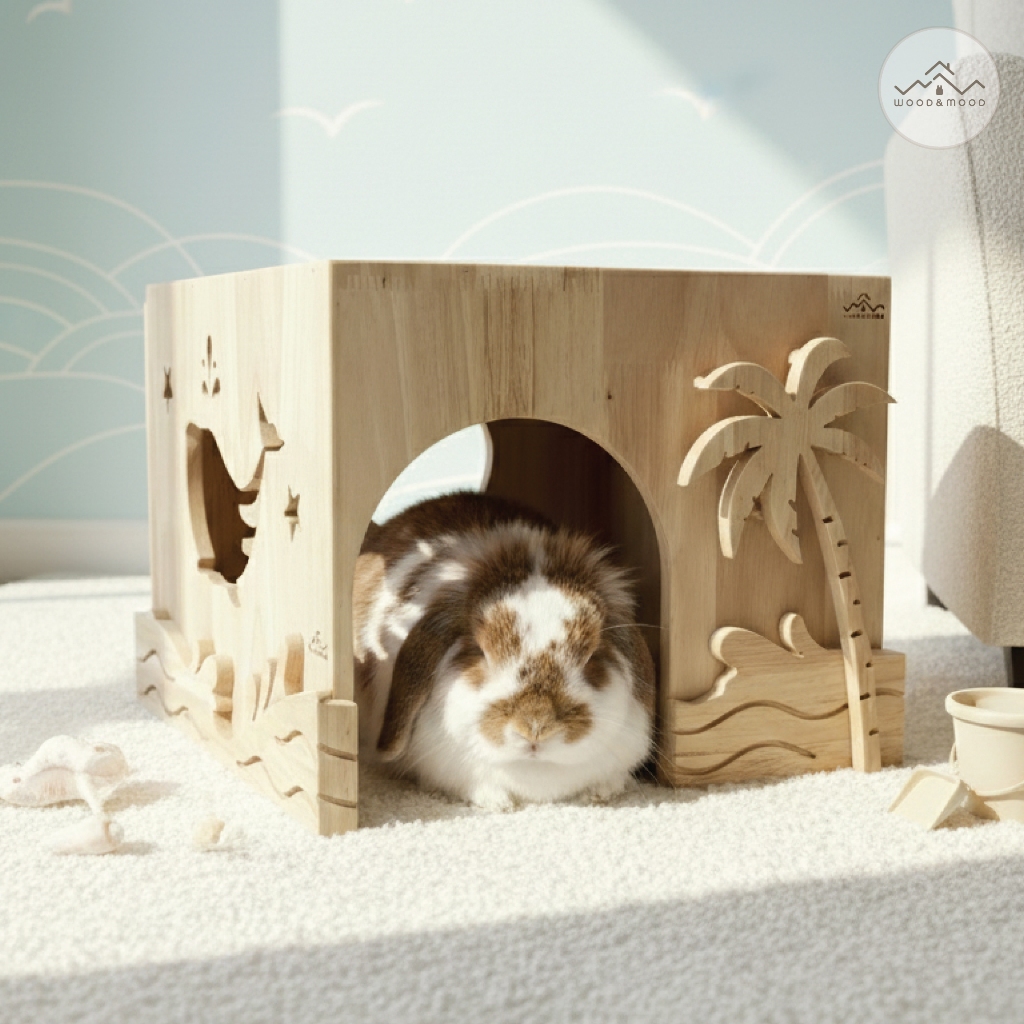 บ้านกระต่าย  รุ่น SUMMER HOUSE  [WOOD&MOOD]TH