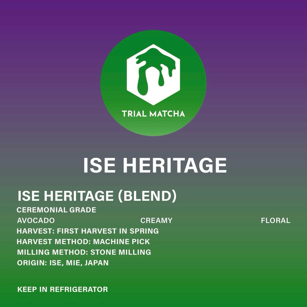 TRIAL MATCHA | ผงมัทฉะอิเสะ Ise Heritage