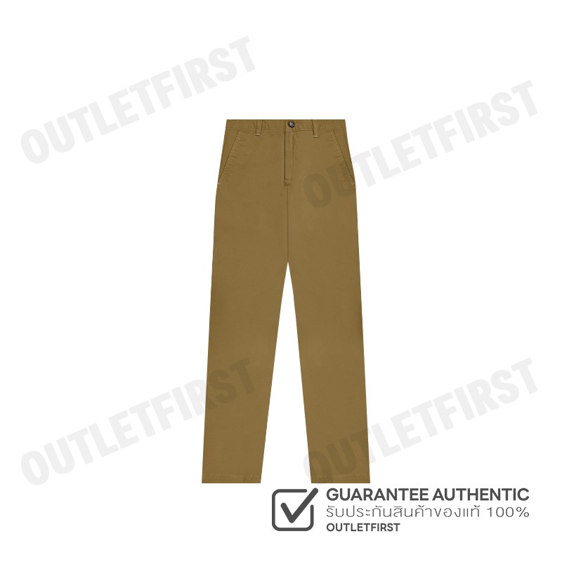 JOHN HENRY รุ่น MEN'S SLIM FIT PANTS (KHAKI) CODE: JH F124MPTSM01 กางเกงขายาว กางเกงผู้ชาย กางเกงทำง