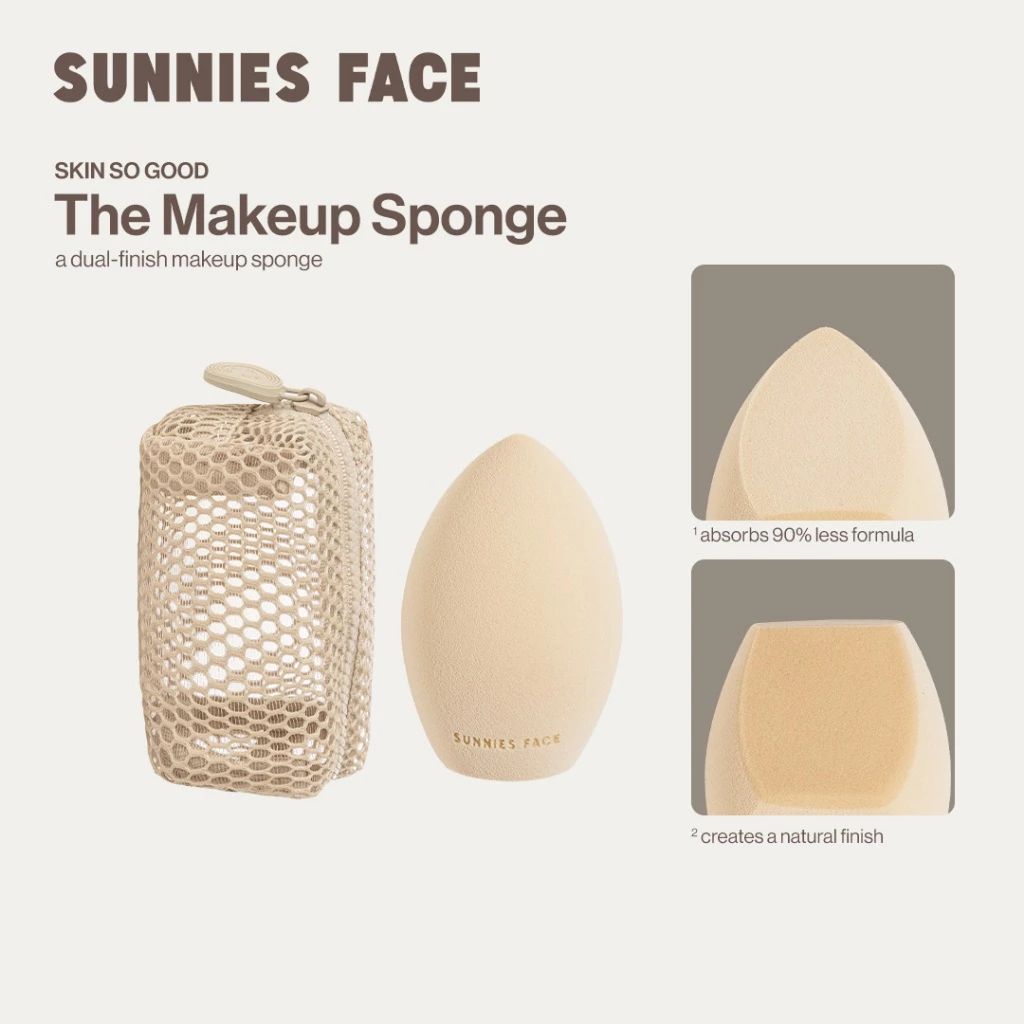 Sunnies Face The Makeup Sponge [ฟองน้ำเมคอัพสองด้าน]