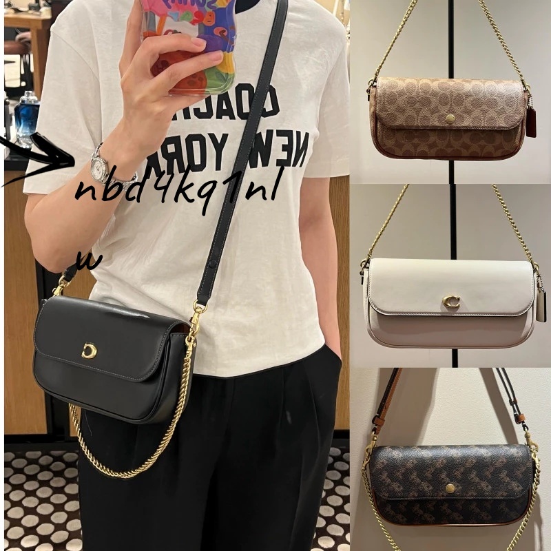 Brook Flap Chain Bag CAN90 CAN91 กระเป๋าสะพายข้าง กระเป๋า for coac h อุปกรณ์เสริม