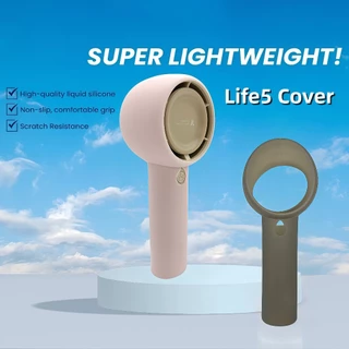 เหมาะสำหรับ Jisulife life5 Mini พัดลมมือถือ ฝาครอบซิลิโคนป้องกัน