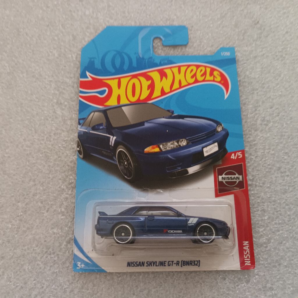 HOTWHEELS NISSAN SKYLINE GT-R (BNR32) แพ็คแตก