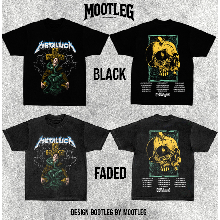 Mootleg | Metallica | Semi-Oversized | 100% Cotton