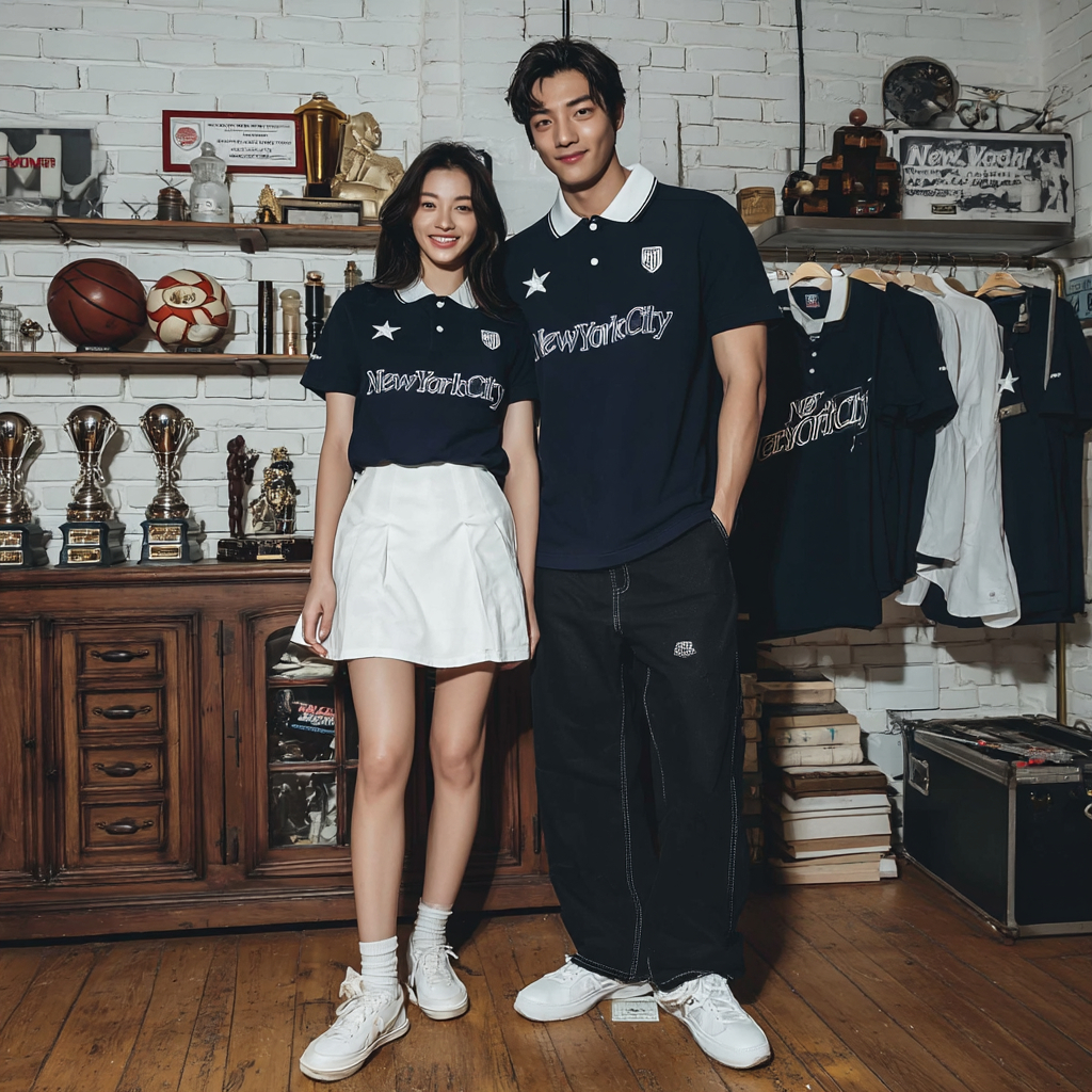 [พร้อมส่งจากไทย] namsap GM New York Unisex Polo ปกขลิบ เสื้อโปโลคอปก ผ้าจุติ ใส่สบายได้ทุกโอกาส เรียบหรู สุภาพเรียบร้อย