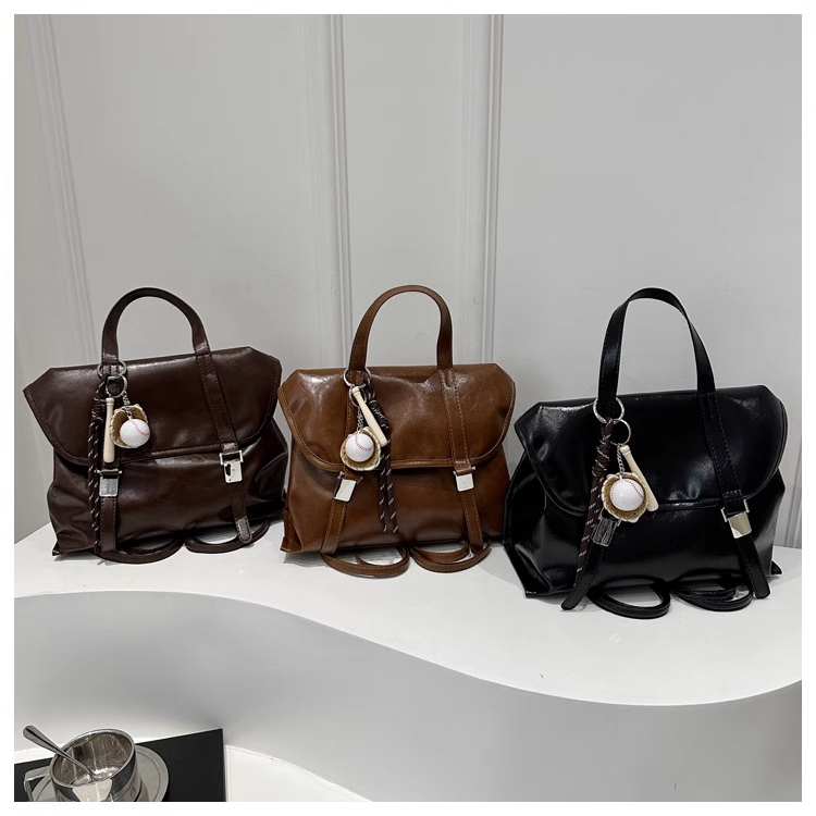 กระเป๋าโท้ทวินเทจสำหรับผู้หญิง กระเป๋าสะพายไหล่ ความจุขนาดใหญ่ กระเป๋าถือใต้วงแขน ใช้ได้ทุกวัน - รูปที่ 7