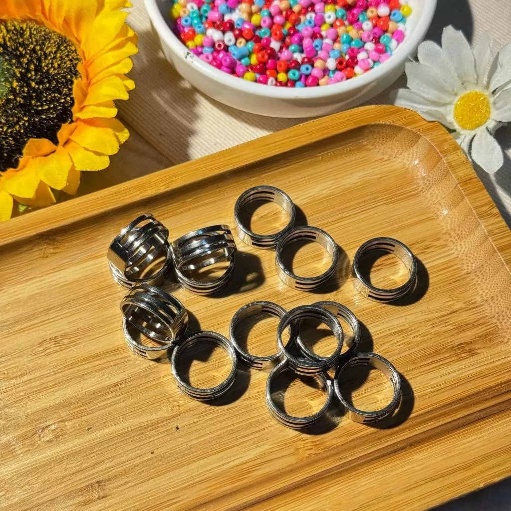 แหวนบิดห่วงเครื่องประดับ สแตนเลสแท้ ไซส์ 18 mm DIY