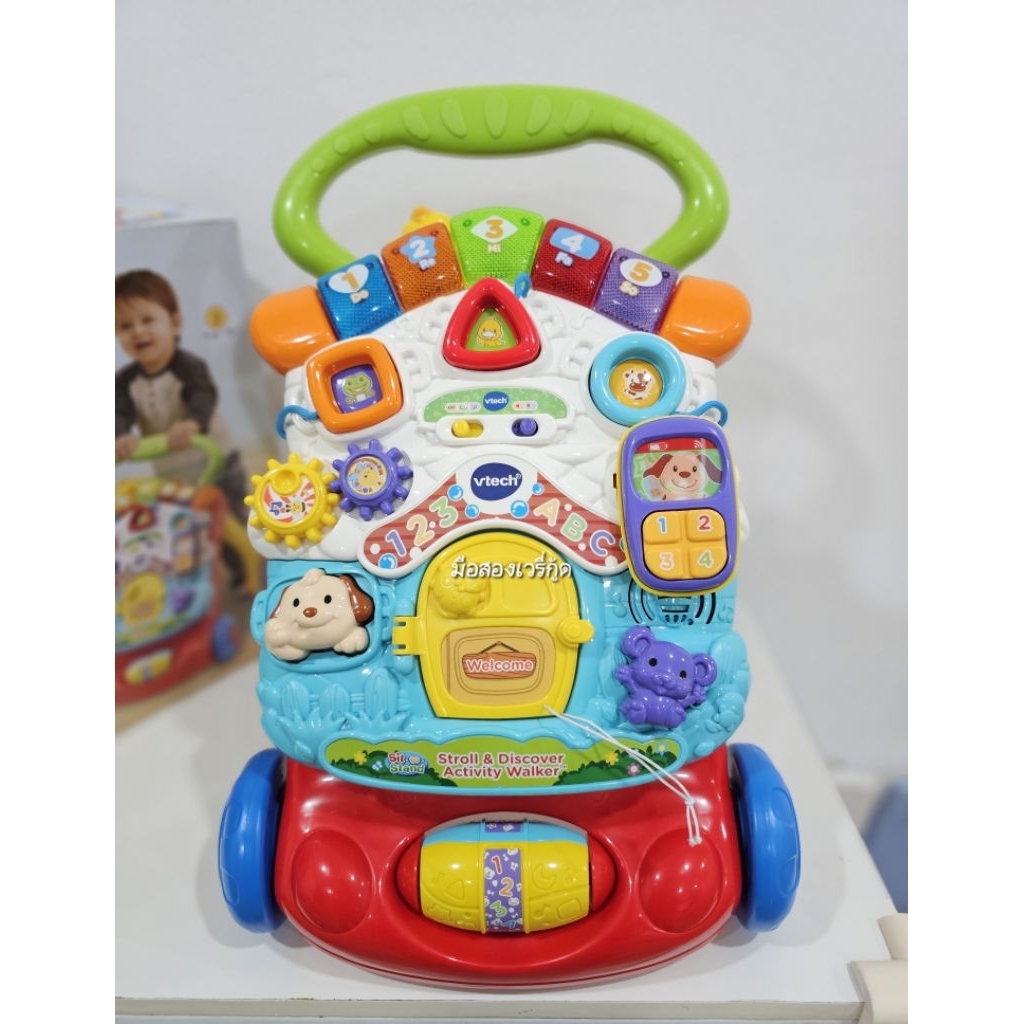 รถผลักเดิน vtech (มือเดียว)