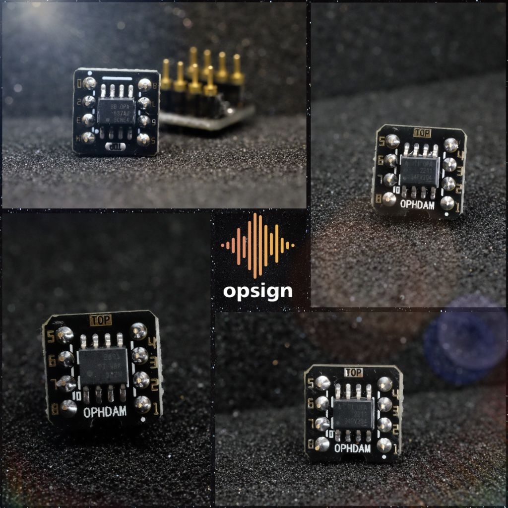 Opamp ออปแอมป์ OPA637AU, OPA2891, OPA2211, THS4631 แท้ 100% หู In-Trend ยอดฮิตในต่างประเทศ