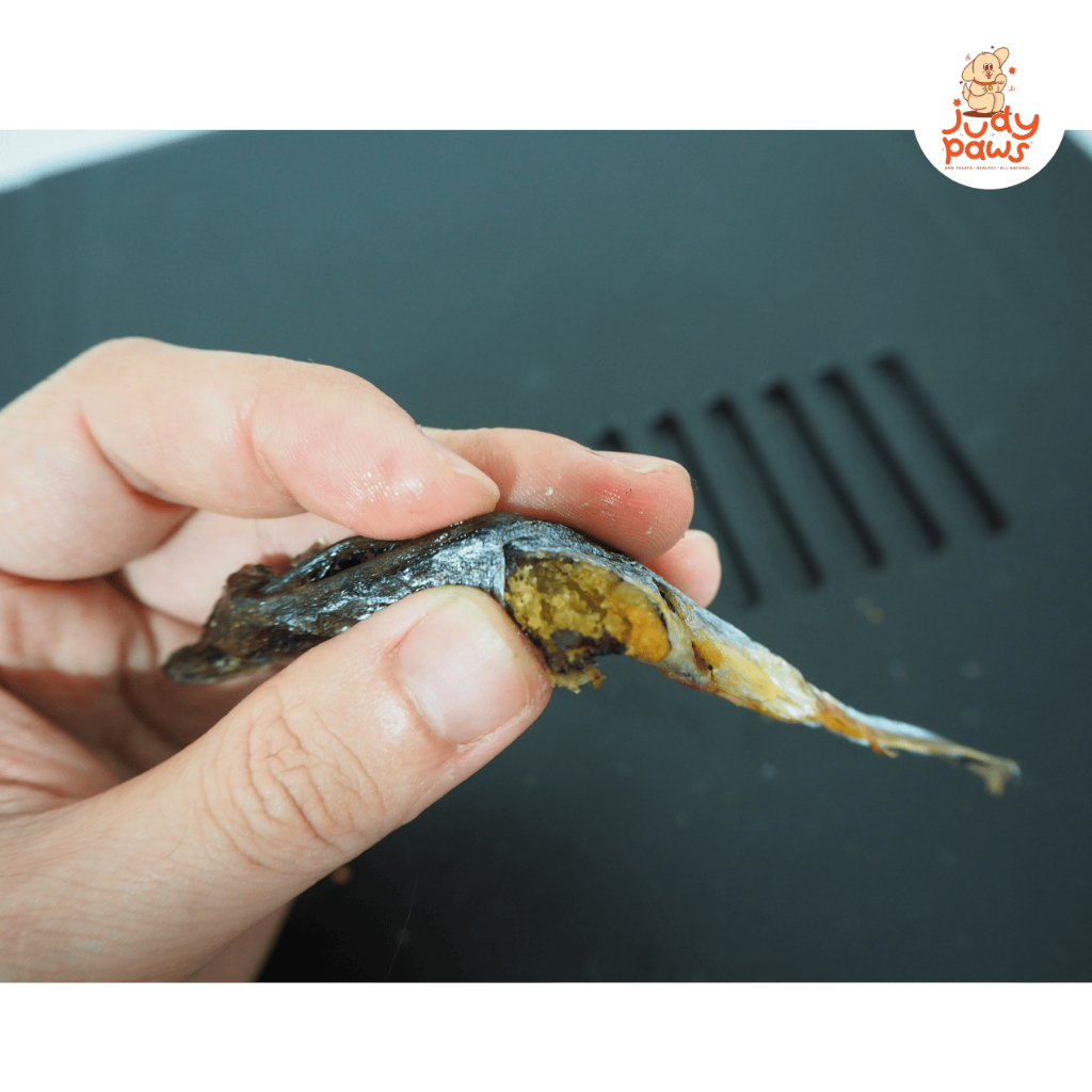 ปลาไข่อบแห้ง 80 กรัม ขนมสุนัข แมว JudyPaws Dried Capelin Fish 80g. ราคา ถูกที่สุด ดีลบีเคเค แกลเลอรีภาพที่ 4