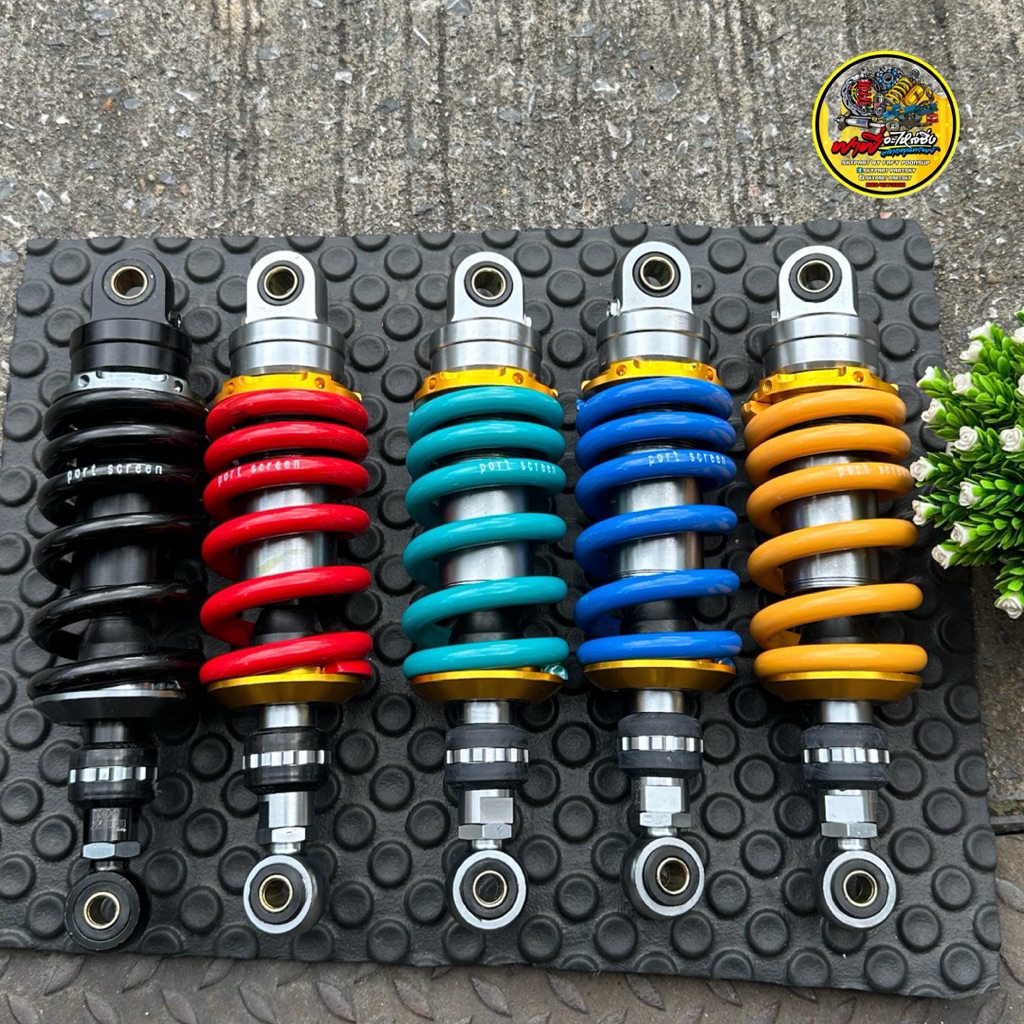 โช๊คหลัง✅MSX125-SF /SONIC/LS/DASH/TENA /LS สูง255MM. แกนใหญ่สปริงใหญ่  #โช๊คMSX #โช๊คหลังโซนิค