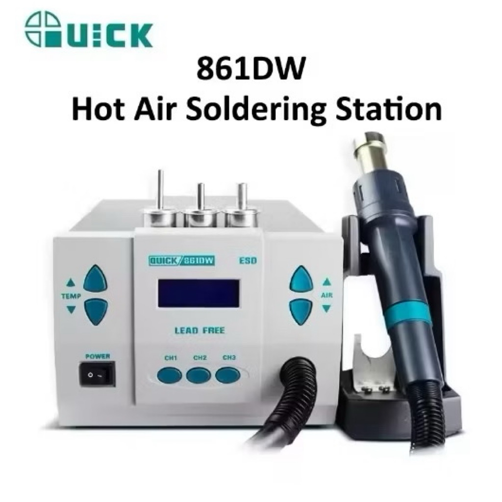 เครื่องเป่าลมร้อน Hot Air - Quick 861DW