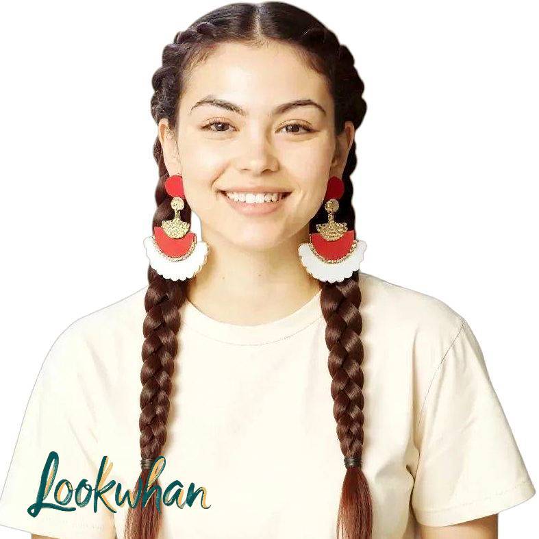 E42,ต่างหู ตุ้มหู,แฟชั่น,ต่างหูอลังการ,ฟรุ้งฟริ้ง,Handmade,DIY