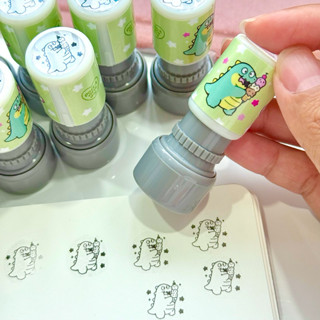 ตัวปั๊มลายการตูนสุดน่ารัก แถมฟรีหมึกเติมสีดำ