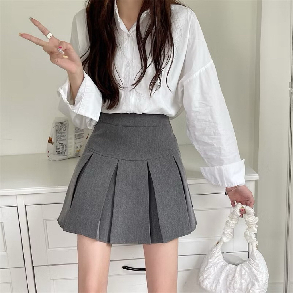 🎀(มือ2/มีvdo) พลีสสั้น กระโปรงเทนนิส🤍 BunnyJ. พร้อมส่งในไทย สไตล์y2k ที่เกาหลีฮิตตมากก น่ารักแต่งตัว