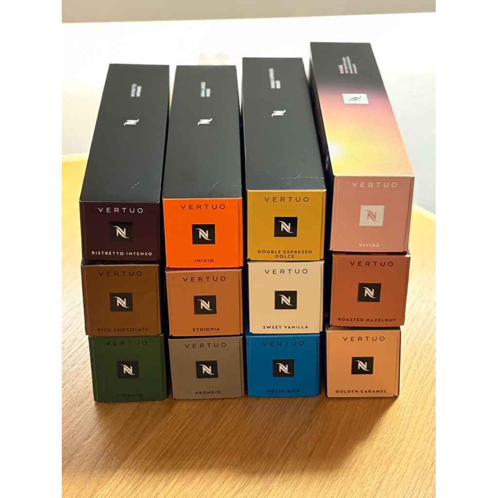 Nespresso Vertuo Capsule Limited Edition แคปซูลสำหรับเครื่องกาแฟรุ่น Vertuo นำเข้าจากสวิตเซอร์แลนด์