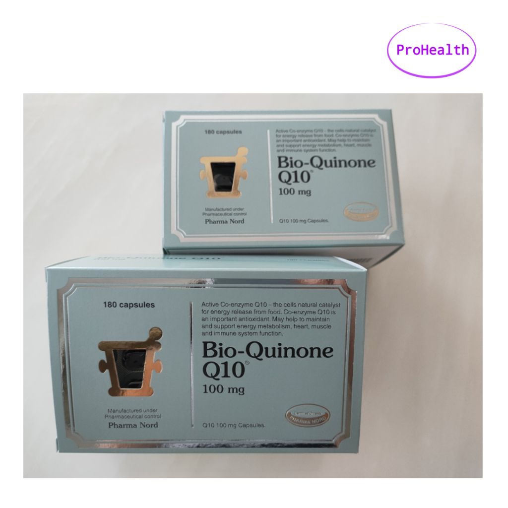 Bio-Quinone Q10 Pharma Nord บรรจุ 180 แคปซูล ของแท้ 100%
