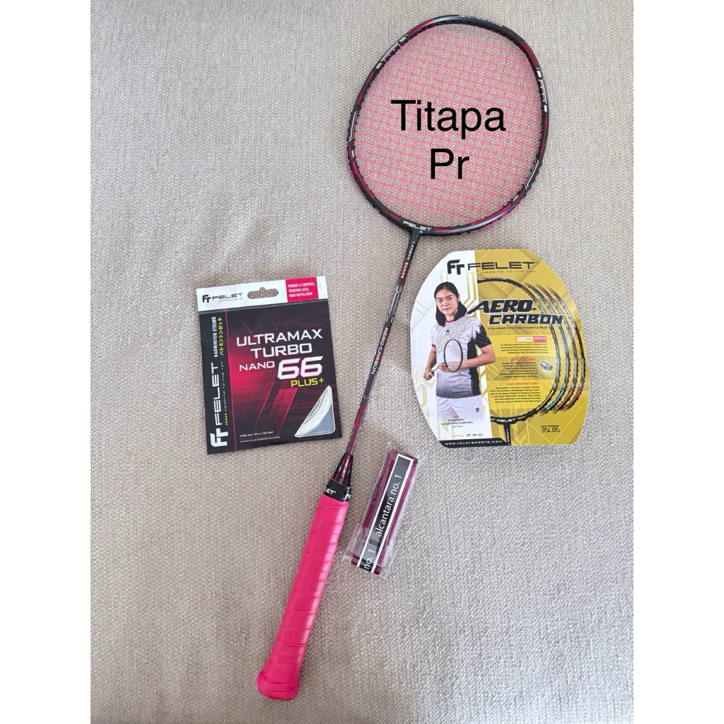 ปล่อย Felet Aero Carbon 4U แถมเอ็นกับ Grip *ไม่มีซอง