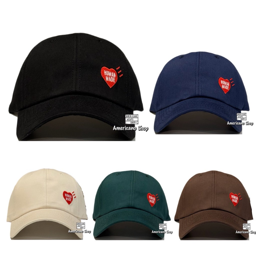 หมวกแก๊ป HM made Cap ผ้าคอตตอน สไตล์เกาหลี มี 8 สี งานคุณภาพ 100% (ส่งจากไทย)