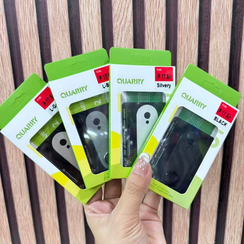 BK ฟิล์มเลนส์กล้อง อะลูมิเนียม กระจกเลนส์กล้อง สำหรับไอโฟน17Air For IP17Air