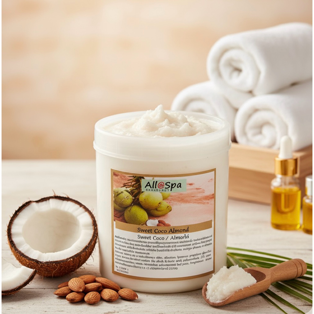 All@Spa สครับผิวกลิ่นมะพร้าวอัลมอนด์