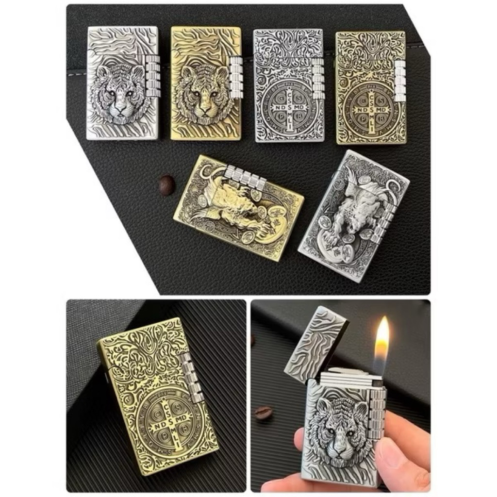 ไฟแช็ค ไฟเปลว แบบ Dupont *ไม่ใส่วัตถุไวไฟในตัวสินค้า* พร้อมส่ง ราคาถูก - รูปที่ 4