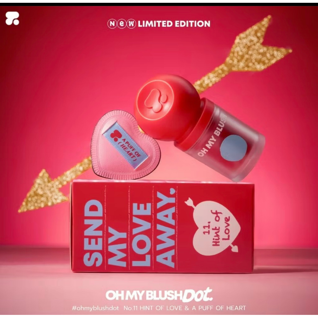 Oh my blush Dot ขลัชหัวโตแบบน้ำ